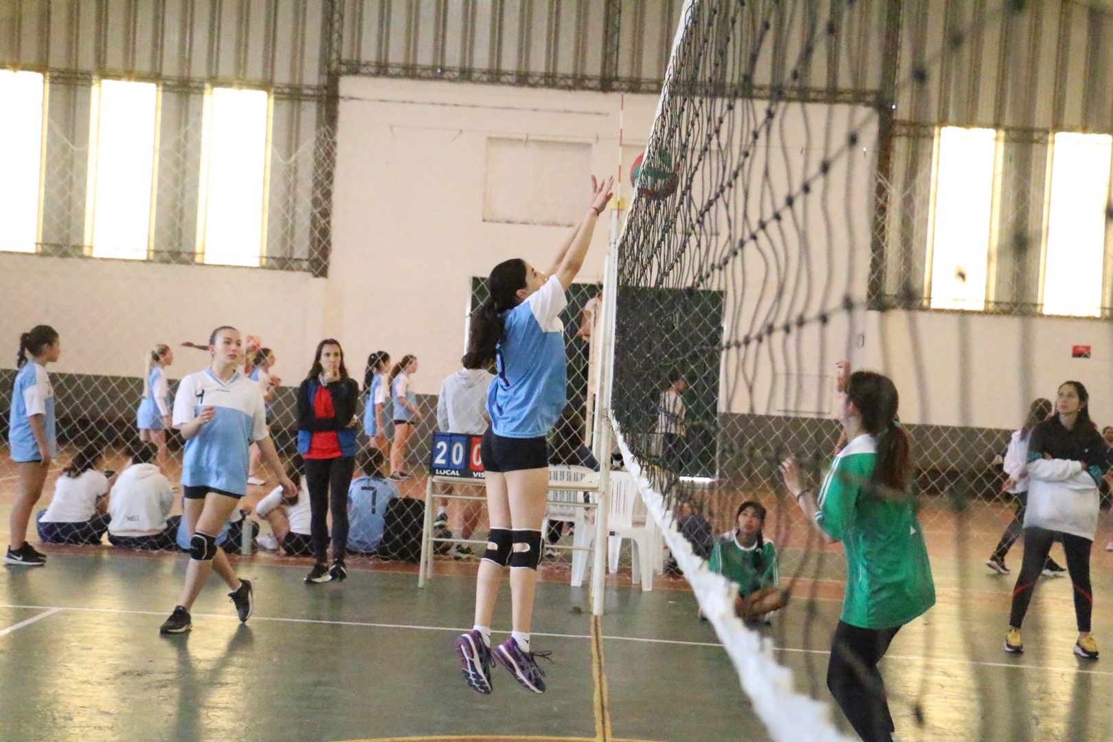 Juegos bonaerenses: voley femenino en el CEF N° 24