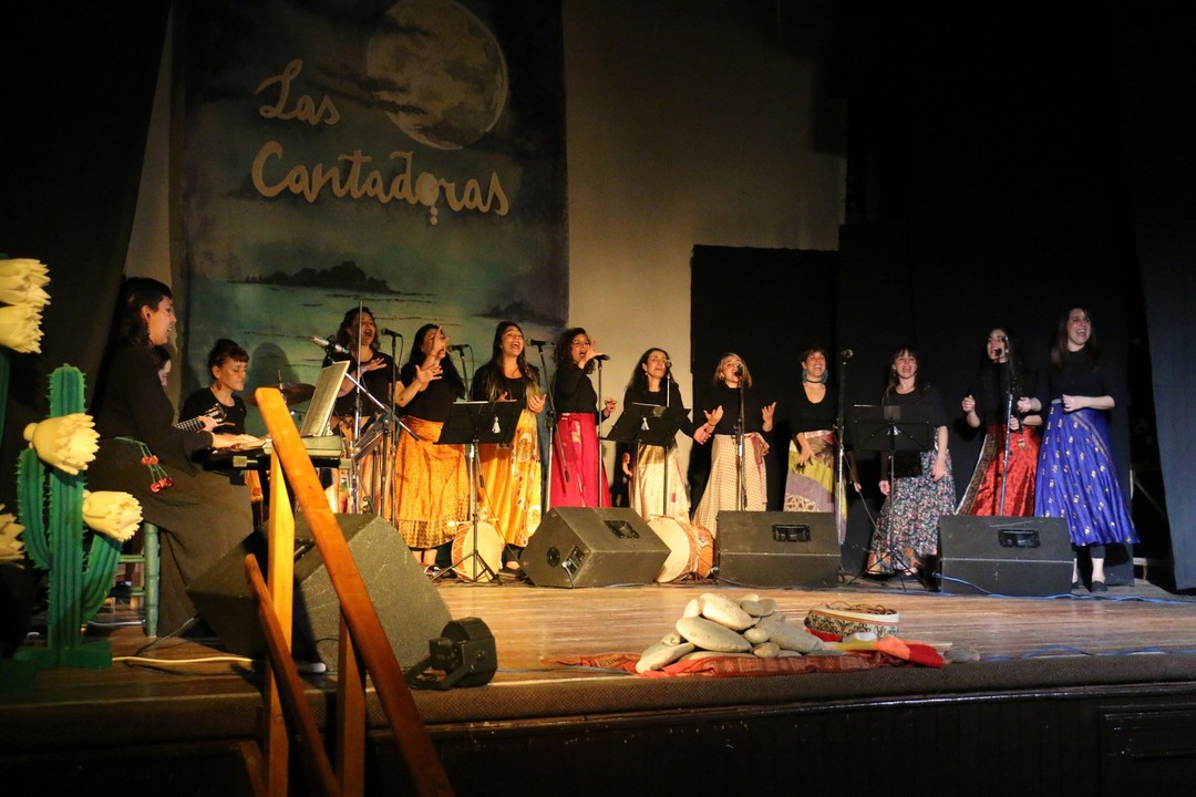 "Las Cantadoras", música y danza de primer nivel