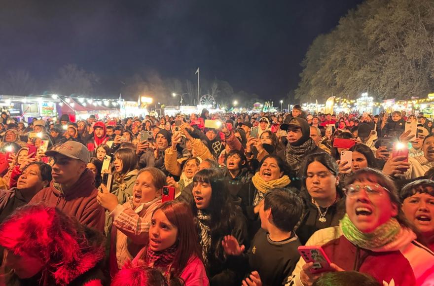 Durante las tres jornadas, el predio se convirtió en el punto de encuentro para las familias y los jóvenes. 