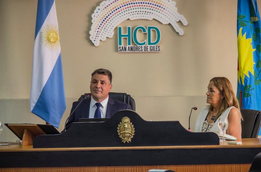 Gesualdi abrió el año legislativo