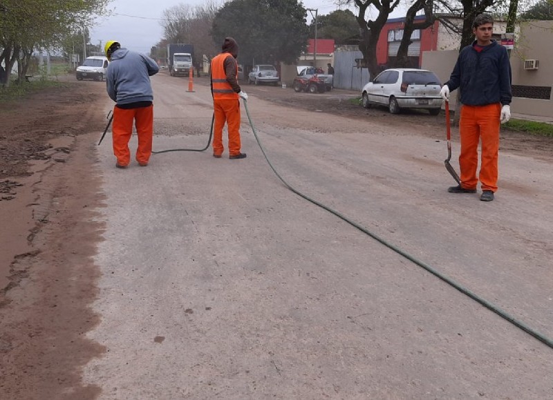 Intervención total de 3800 metros.