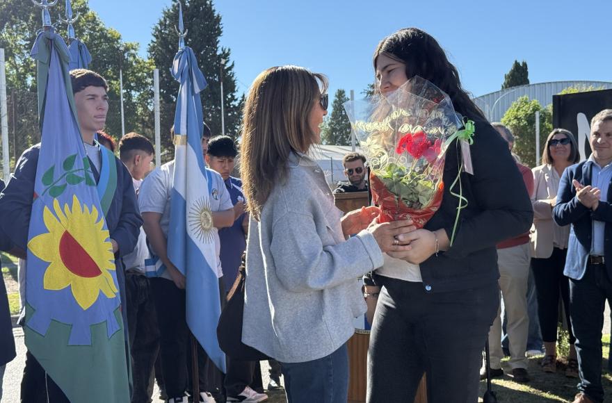 San Andrés de Giles habitó la memoria en un emotivo acto oficial