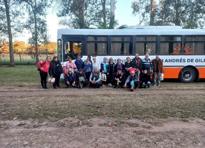 La delegación gilense.