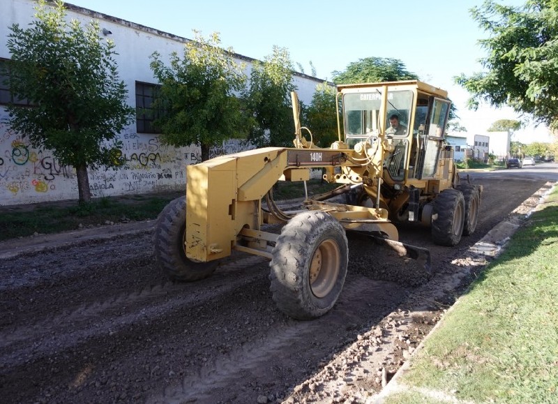 Siguen las mejoras viales.