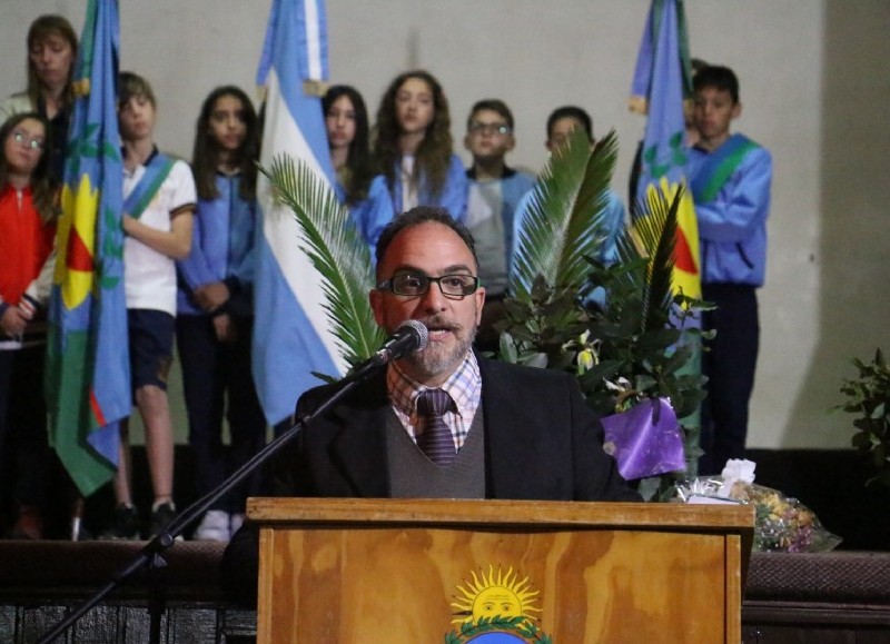 Un pasaje del acto de este sábado.