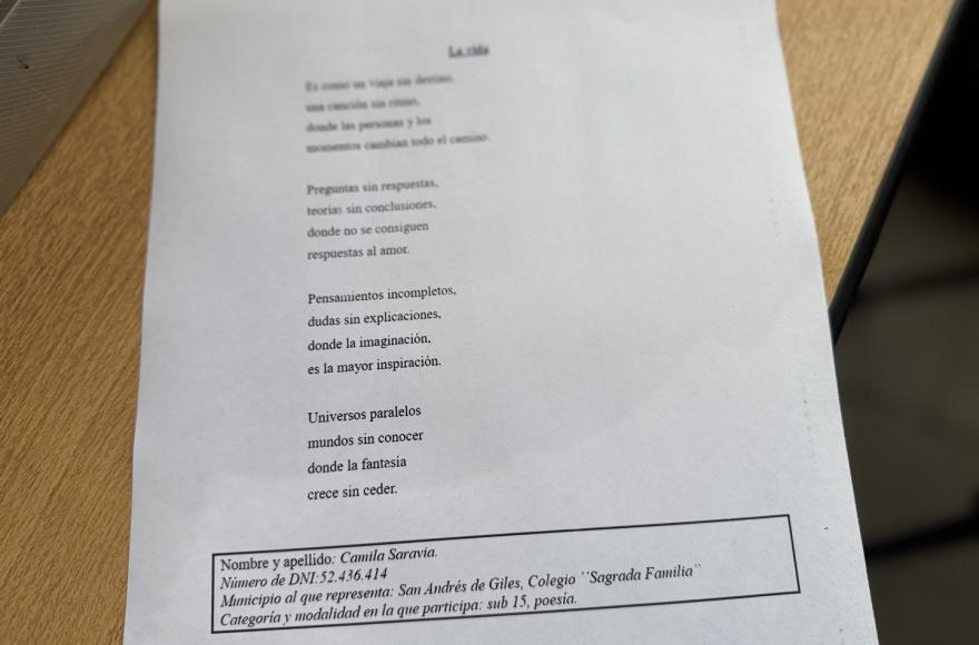 Literatura es una de las categorías.