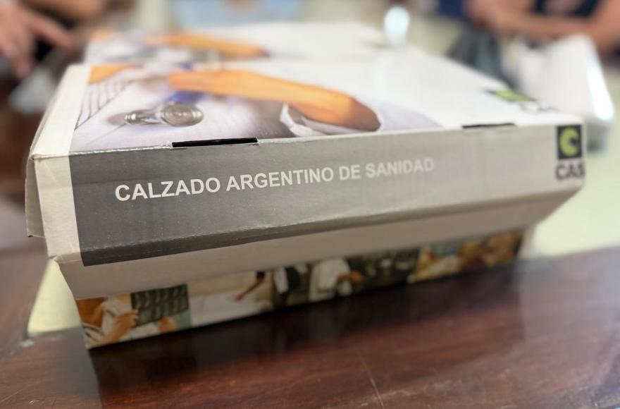 Calzado para quirófano.