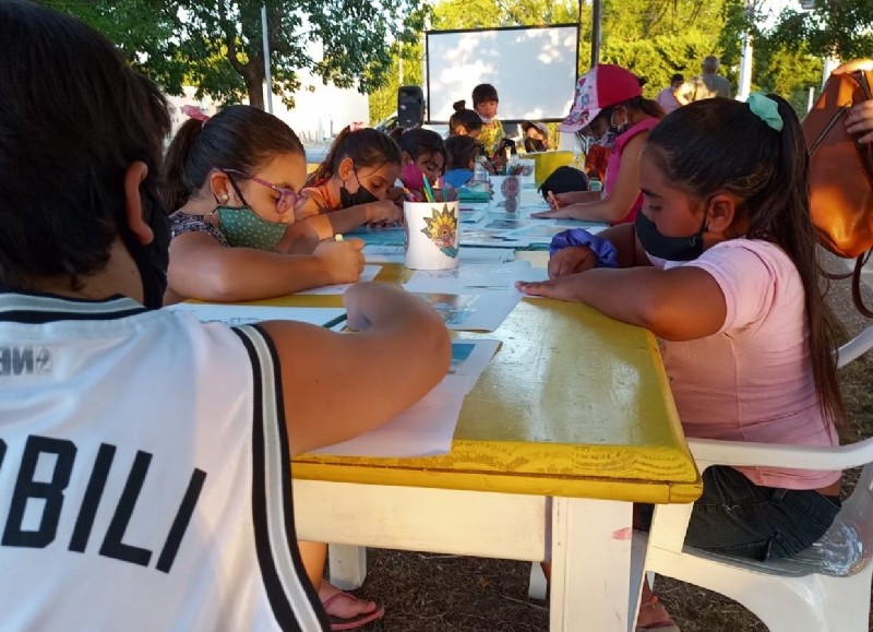 En el marco de los talleres de verano.