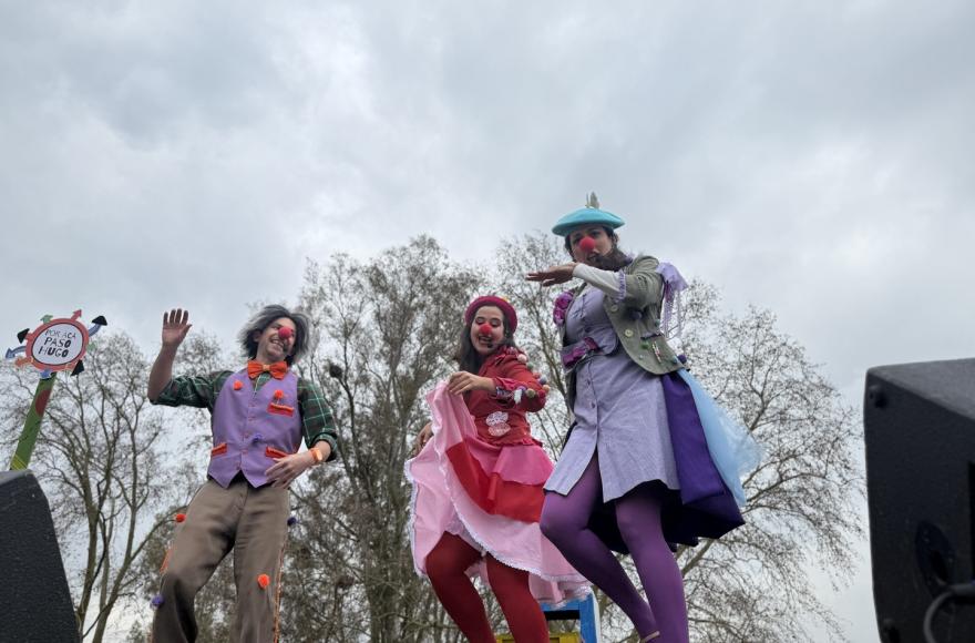 Los más chicos fueron protagonistas en su día.