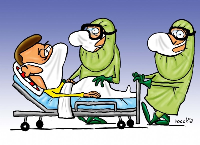 Se trata de 18 positivos que llegaron luego de hisoparse en el hospital, 8 contagios más determinados por criterio clínico epidemiológico y un caso más analizado en un laboratorio privado. (Dibujo: NOVA)