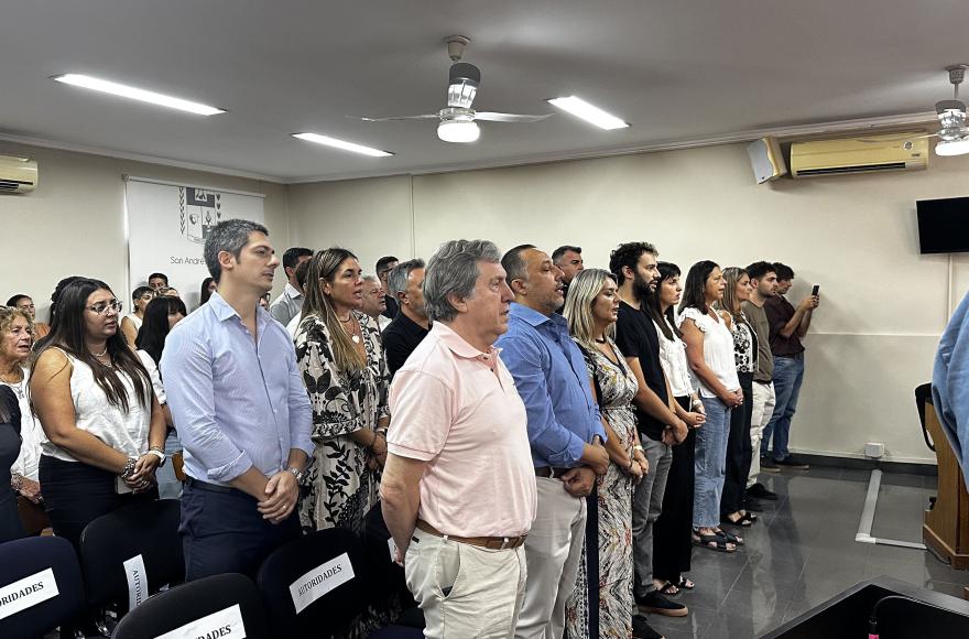 El intendente hizo un repaso de su gestión.