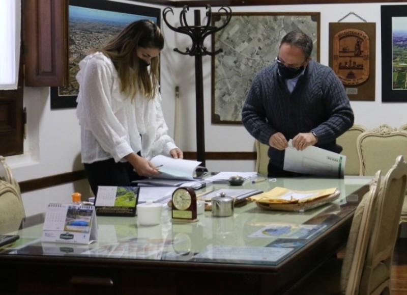 Acto encabezado por el intendente.