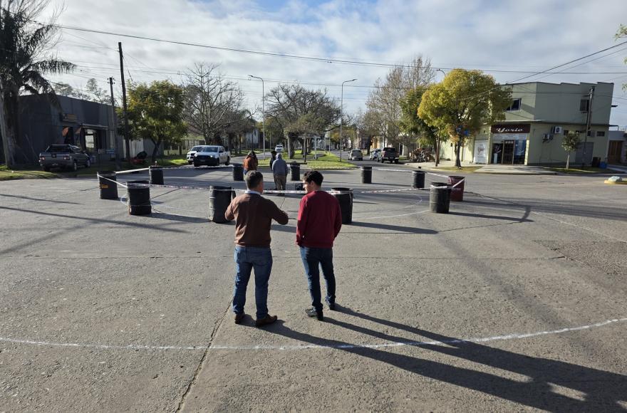 Arrancó la obra en Scully y España