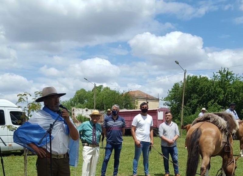 Gesta a caballo.