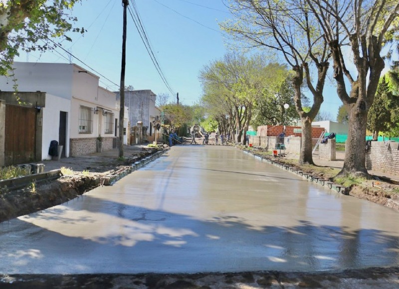 Se deben esperar unas tres semanas para el fraguado.