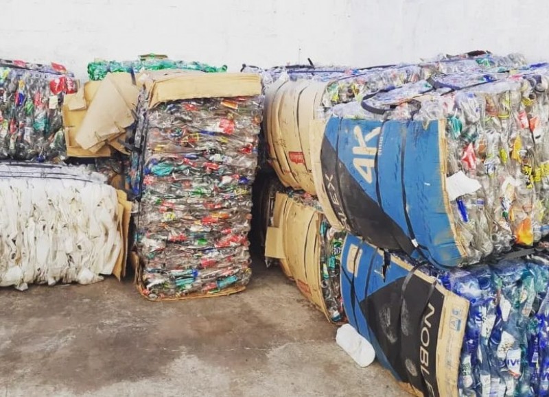 El Área de Medioambiente realizó la venta de materiales provenientes de la campaña de recolección de residuos secos, en la que fueron recuperados.