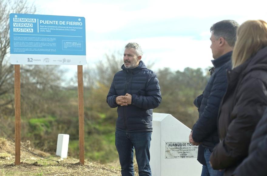 El Puente de Fierro fue declarado “Sitio de Memoria”