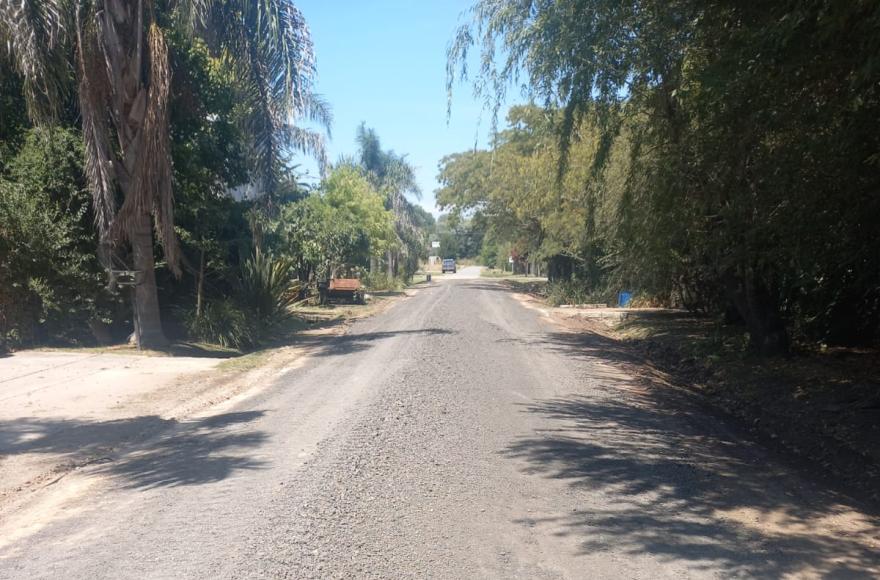 La comuna continúa trabajando las calles no pavimentadas.
