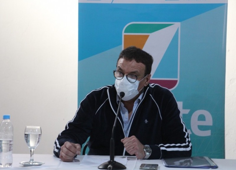 Secretario de Salud de Zárate, Marcelo Schiavoni.  