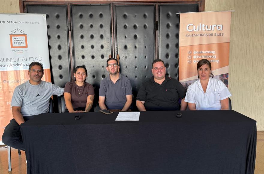 Conferencia de prensa.