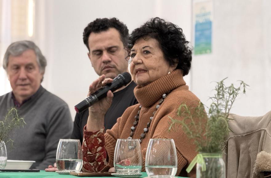 Dora Barrancos y Daniel Badenes reafirmaron el derecho a la educación universitaria