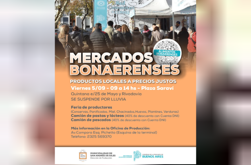 Llega una nueva edición de Mercados Bonaerenses