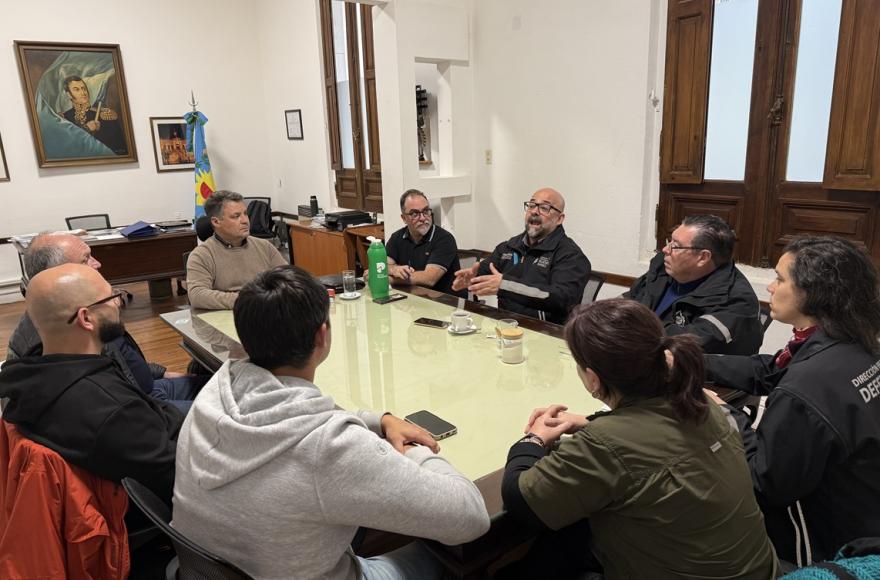 Avanza a paso firme la conformación de Defensa Civil en San Andrés de Gile