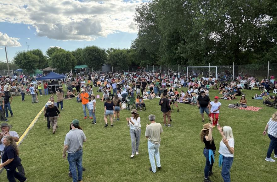 El evento se realizó el domingo.