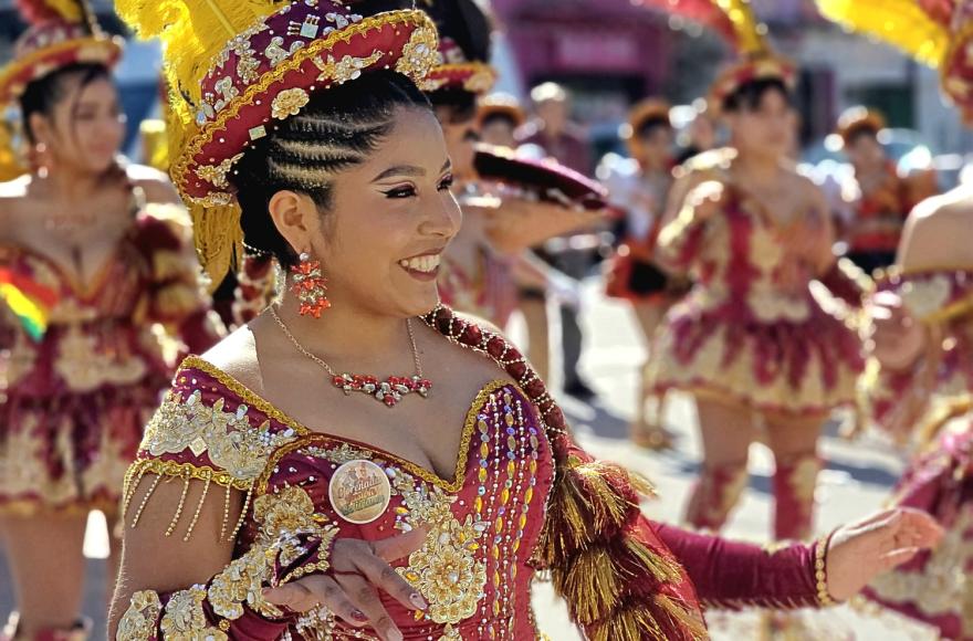 San Andrés de Giles celebró la festividad de la Virgen de Copacabana