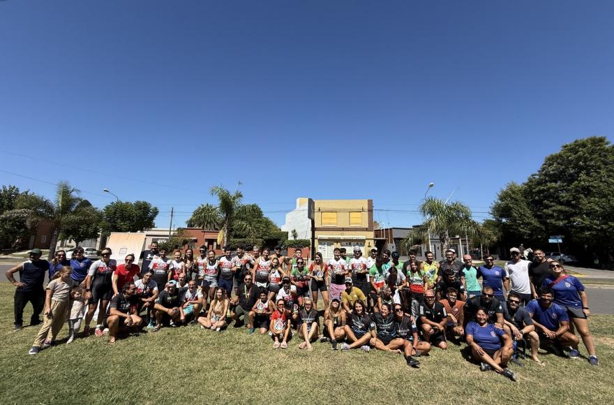 San Andrés de Giles fue sede del Triatlón Super Sprint Relay