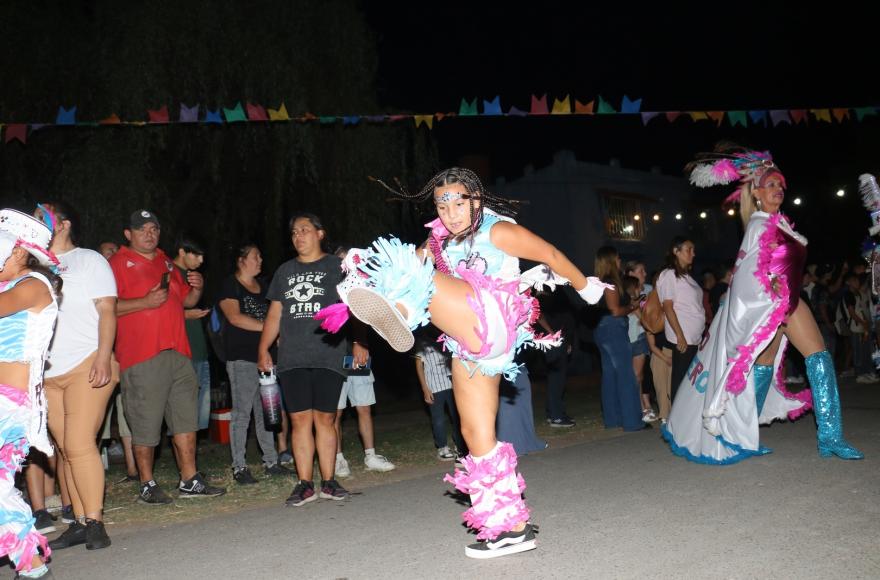 Puro ritmo y color de carnaval.