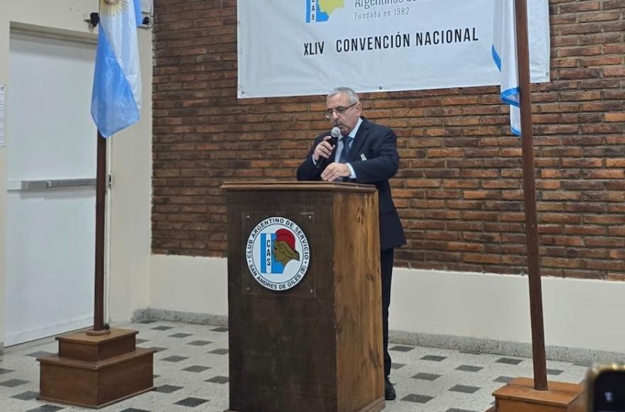 Un gilense preside Clubes Argentinos de Servicios