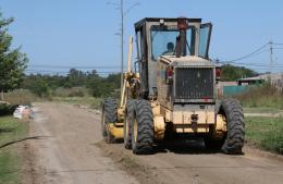 Mejora de calles en la zona oeste