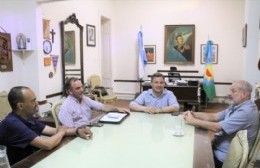 Reunión de trabajo con el decano de Folklore de la Universidad Nacional de las Artes