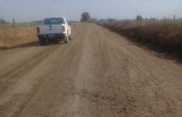 Culminaron los trabajos de estabilización en diez kilómetros de camino rural