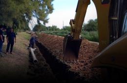 El Municipio complet&oacute; la extensi&oacute;n de 1.600 metros de red cloacal