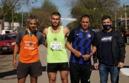 Jonatan Caruso y Macarena Boveri, ganadores de la Maratón de Cucullú