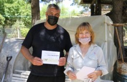 Alumnos del Taller Municipal de Huerta Agroecológica recibieron su certificado