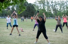 Actividad al aire libre en el Parque Municipal