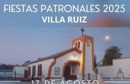 Se vienen las Fiestas Patronales en Villa Ruiz