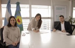 Firma de convenio marco con el Ministerio de Ambiente bonaerense