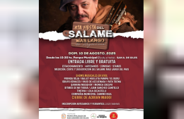San Andrés de Giles se prepara para la Fiesta del Salame más largo de Argentina