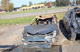 Traslado de vehículos al predio de la Balanza