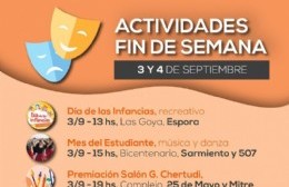 Actividades del fin de semana