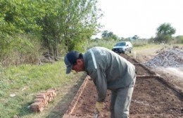 Trabajos en el Cementerio