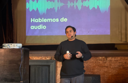 Se realizó la primera jornada de Hablemos de Audio