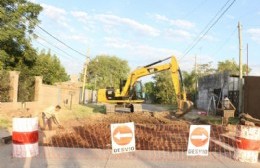 Comenzó una nueva etapa de pavimentación