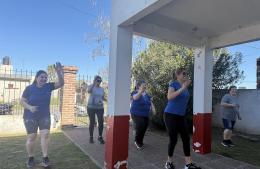 Clases gratuitas de zumba en el Barrio Familia Propietaria