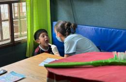 Operativo de salud en la Escuela N° 8 de Solís