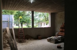 Se construye el edificio de la escuela secundaria de Cucullú